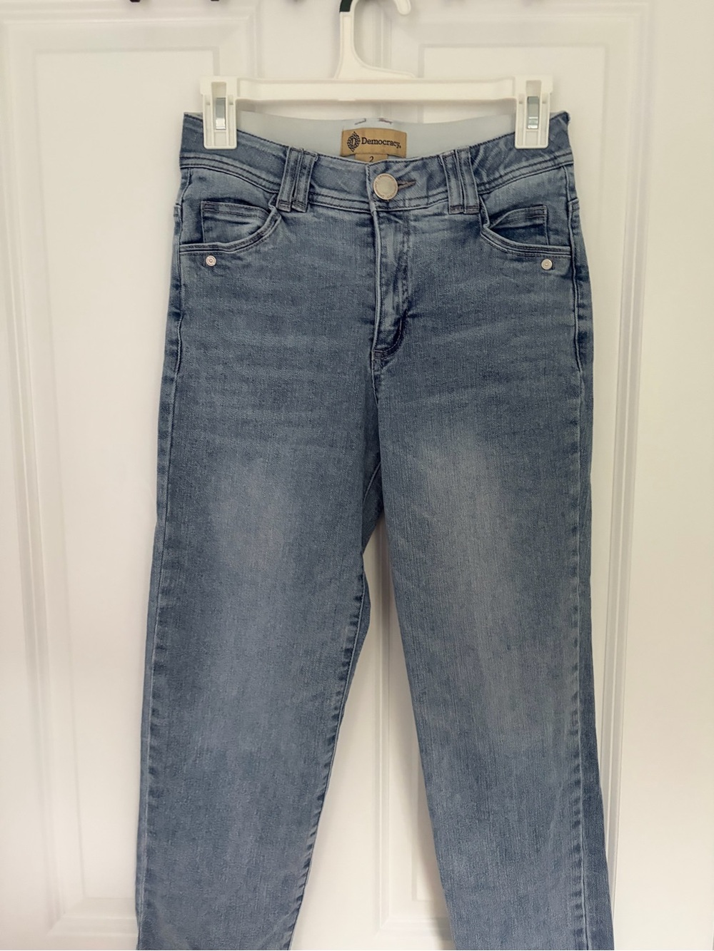 Democracy Straight Leg Light Blue Jeans